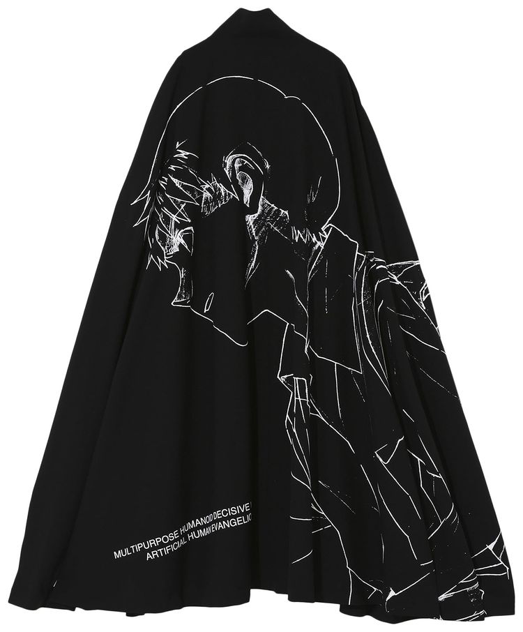 Undercover x Evangelion Shinji Cape Black
