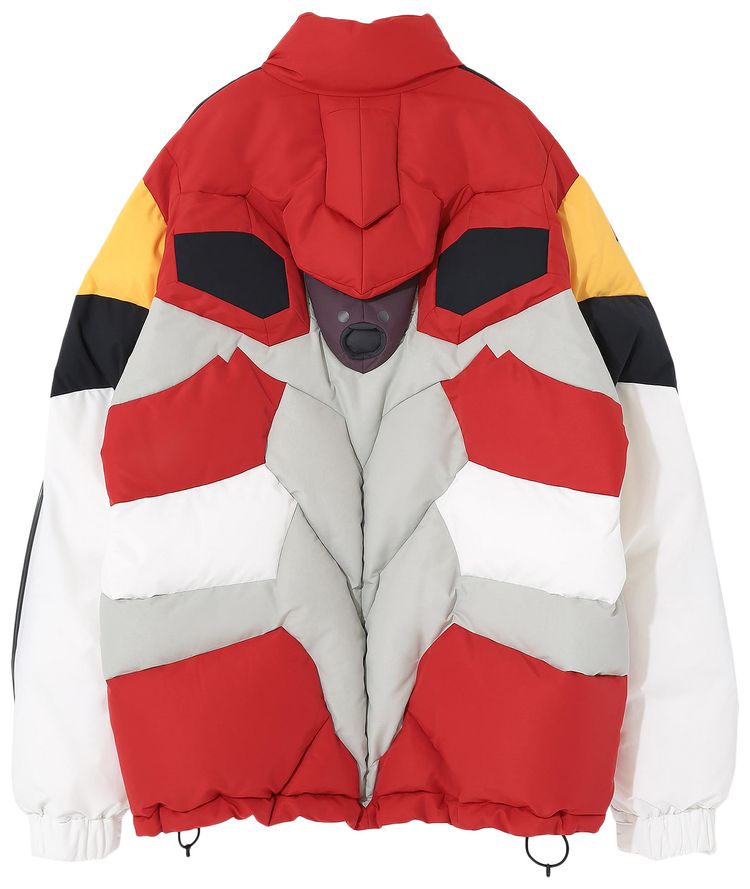 Undercover x Evangelion Puffer Jacket Red
