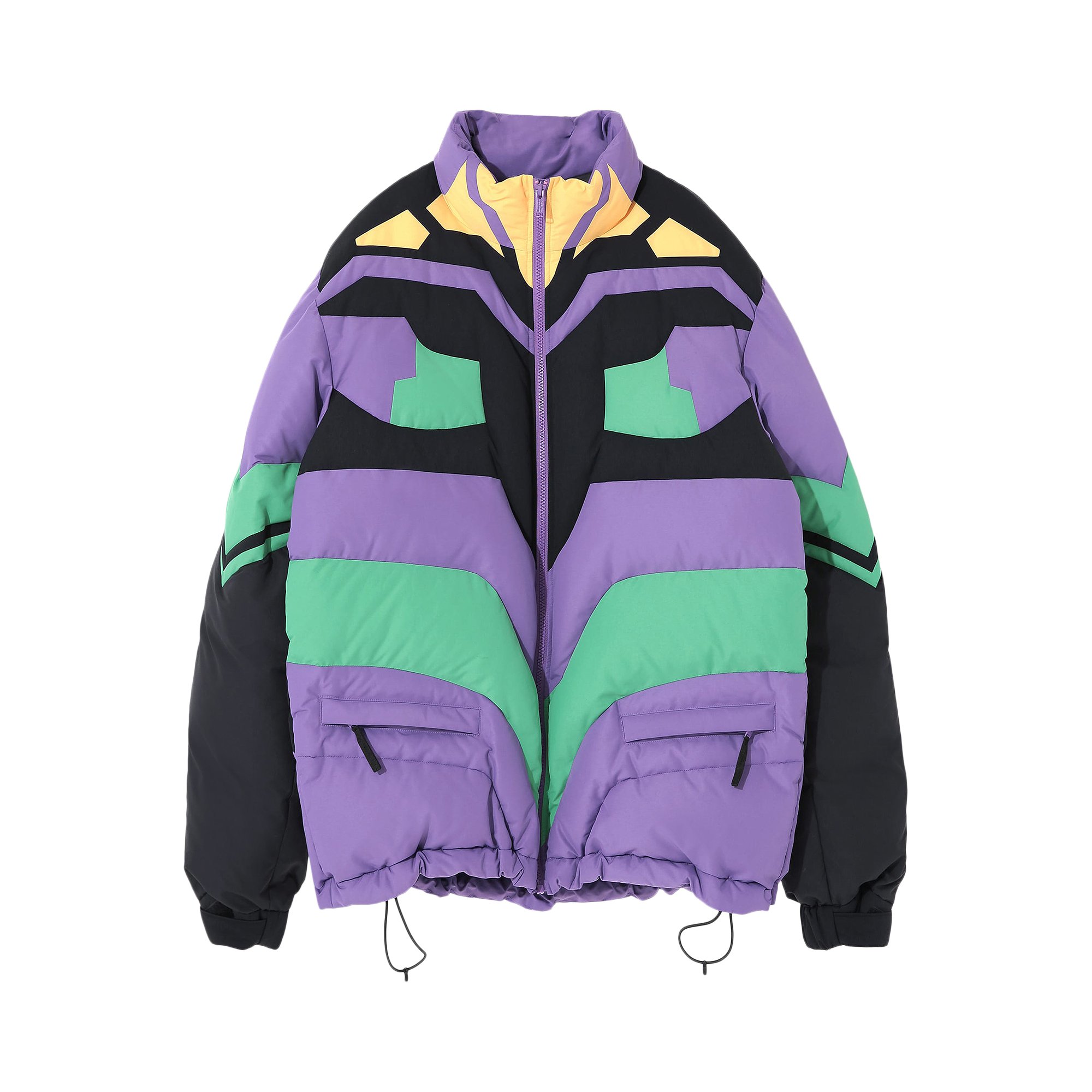 Buy Undercover x Evangelion Puffer Jacket 'Purple' - UC2A4213 1 