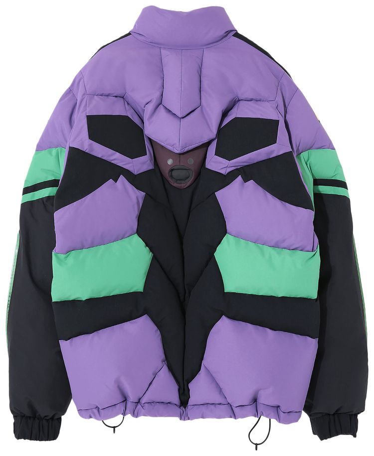 Undercover x Evangelion Puffer Jacket Purple