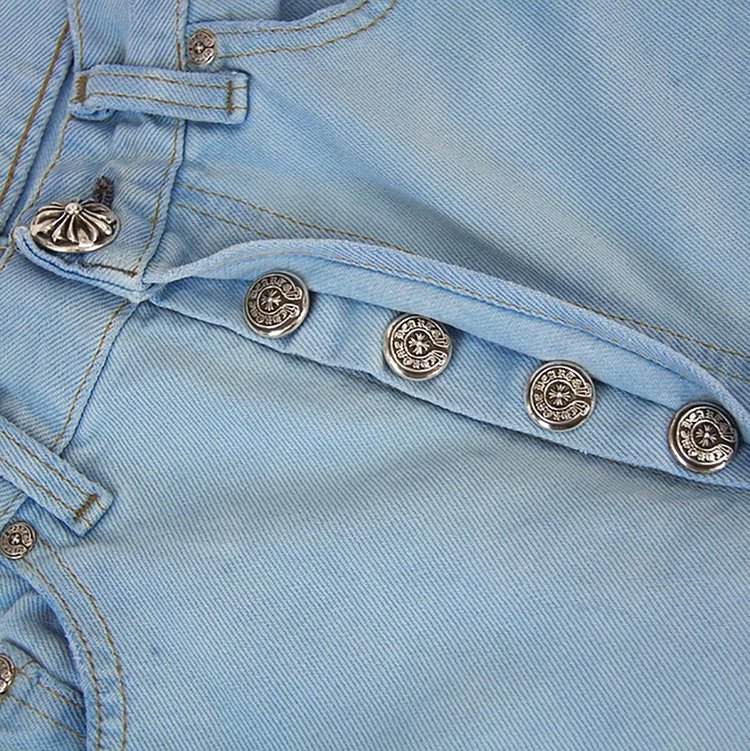 Chrome Hearts x Levis Drake Denim Blue