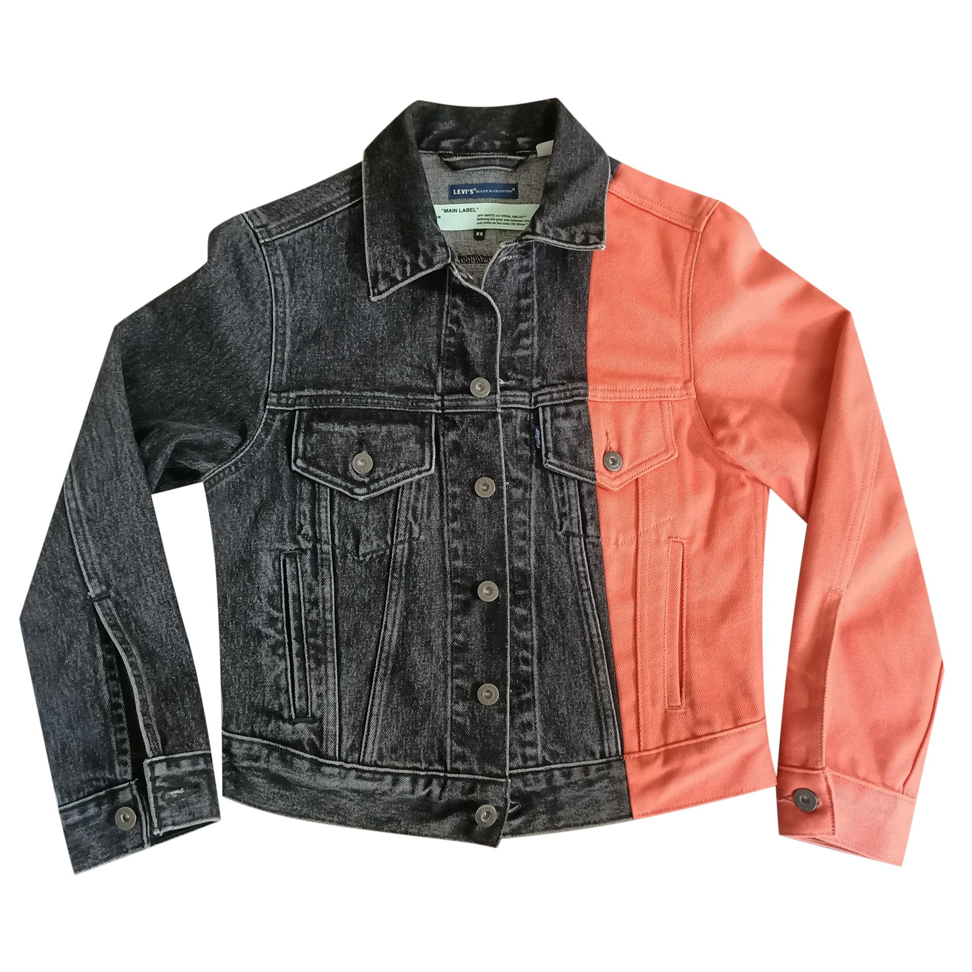 Levi's x off white jacket shop