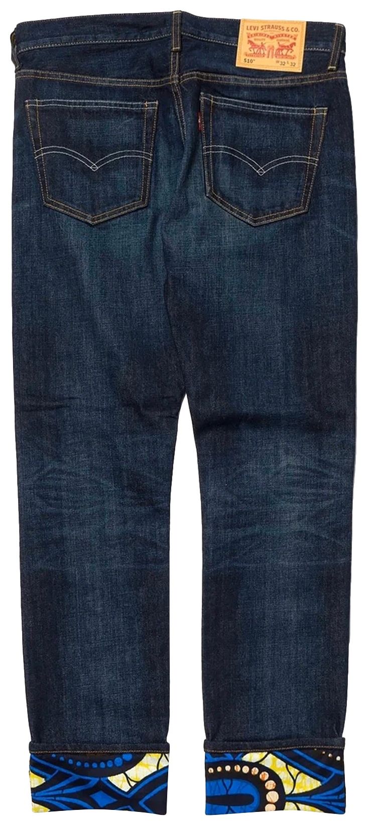 Comme des Garcons x Junya Watanabe MAN x Levis 510 Custom Patchwork Jeans Indigo