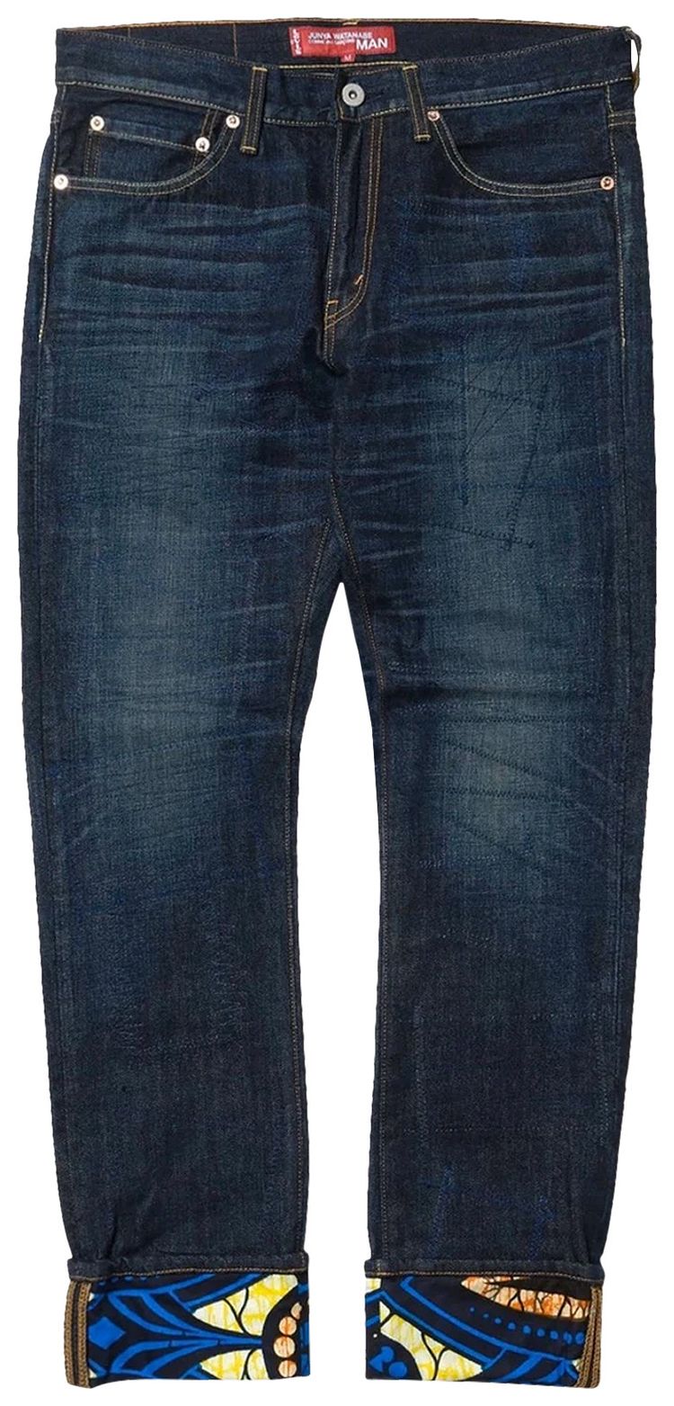 Comme des Garcons x Junya Watanabe MAN x Levis 510 Custom Patchwork Jeans Indigo