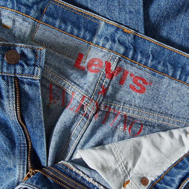 Valentino x Levis Vintage Edition Jeans Navy