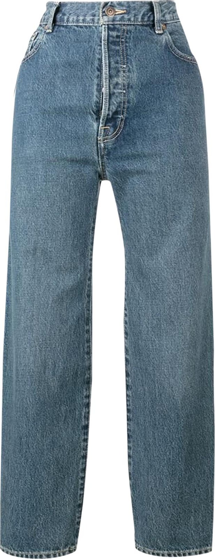 Levi's Vetements x Levi's High Waisted Jeans 'Mid Blue' | GOAT