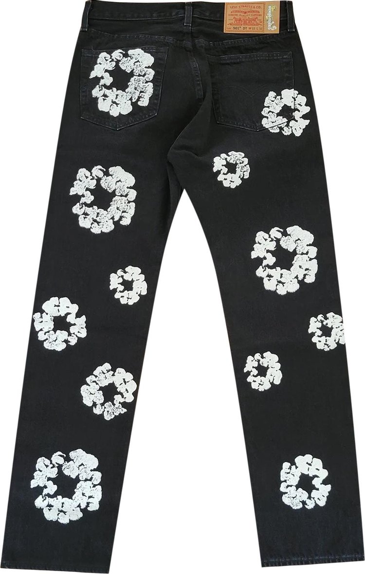 Levis x Denim Tears The Cotton Wreath Jean Black