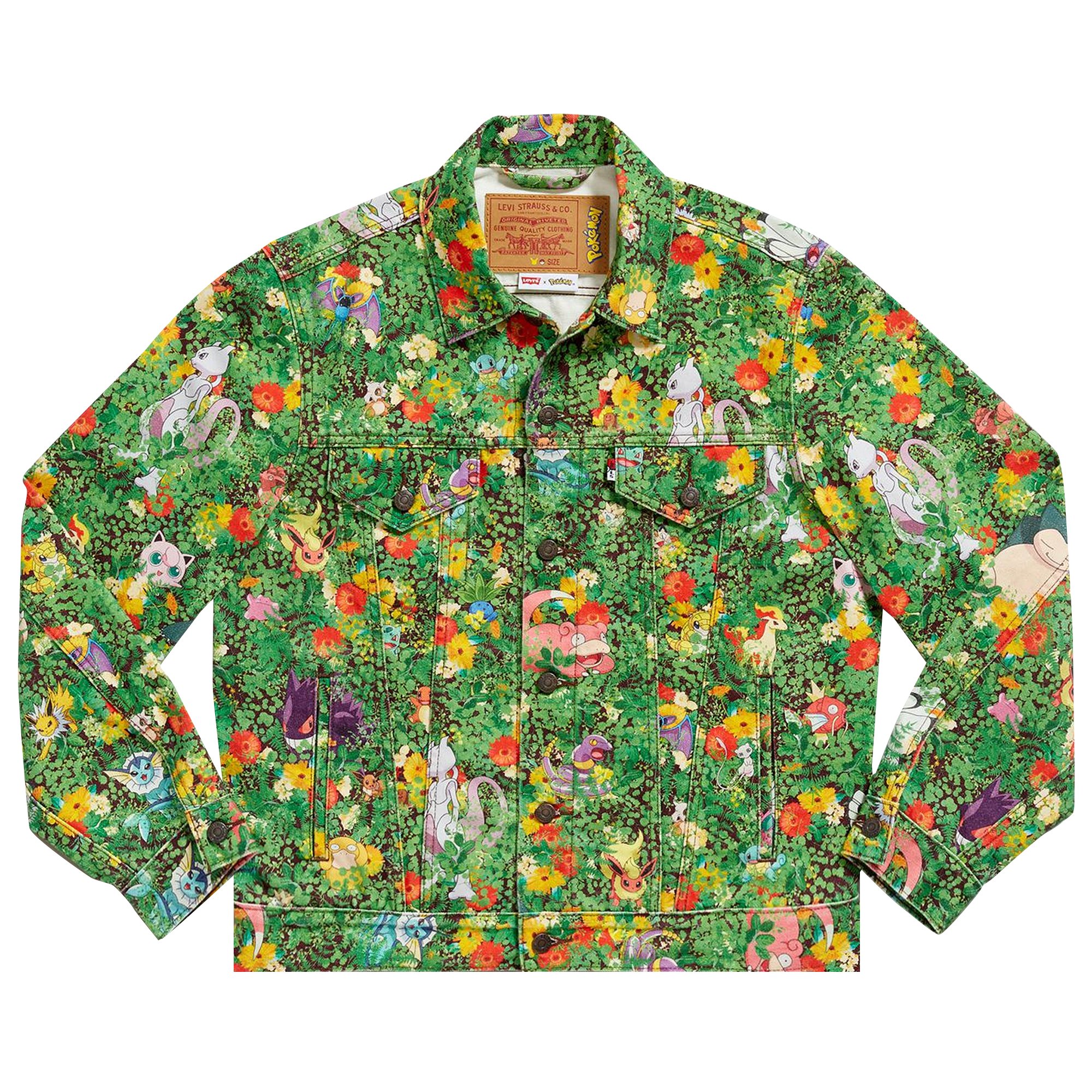 Levi's x Pokémon Vintage Fit Trucker Jacket 'Garden Multicolor'