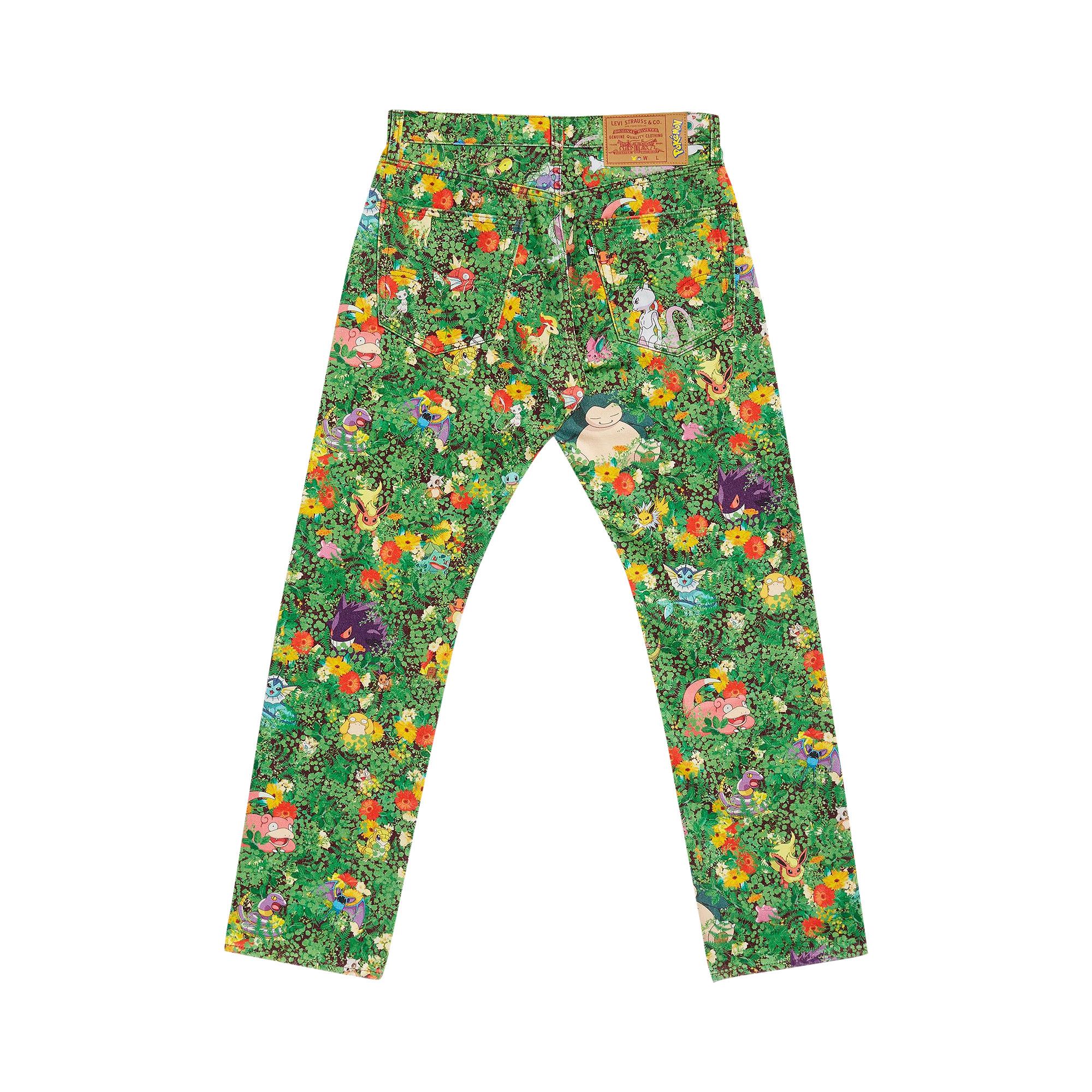 Buy Levi's x Pokémon 551 Z Authentic Straight Jeans 'Garden