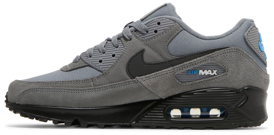 Air Max 90 Smoke Grey Light Photo Blue www.goat.com