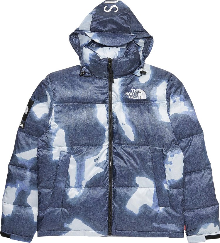 thermometer Slim nicht Buy Supreme x The North Face Bleached Denim Print Nuptse Jacket 'Indigo' -  FW21J56 INDIGO - Blue | GOAT