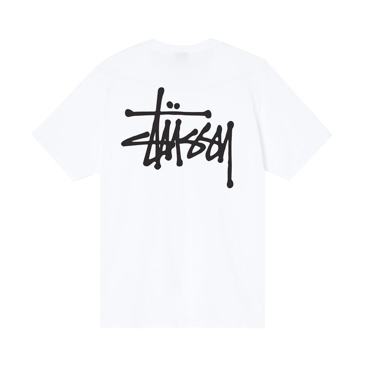 Stussy Basic Logo Tee White