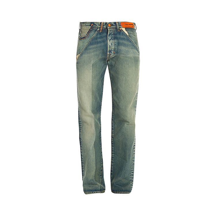 Heron Preston x Levis 501 Concrete Jungle Jeans Vintage Wash