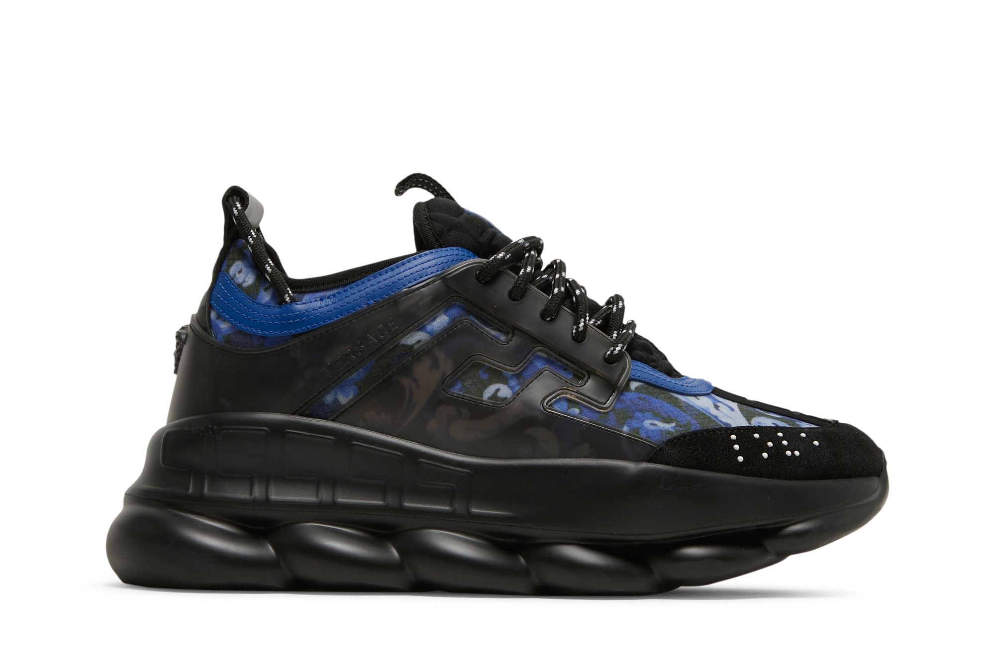 Versace chain reaction white blue discount