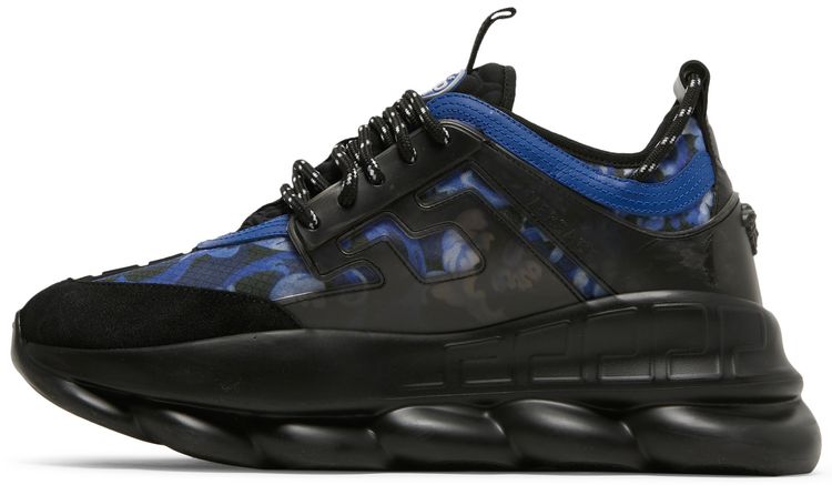 Versace Chain Reaction Barocco Print   Black Lapis