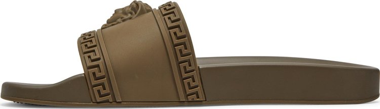 Versace Palazzo Medusa Pool Slide Brown