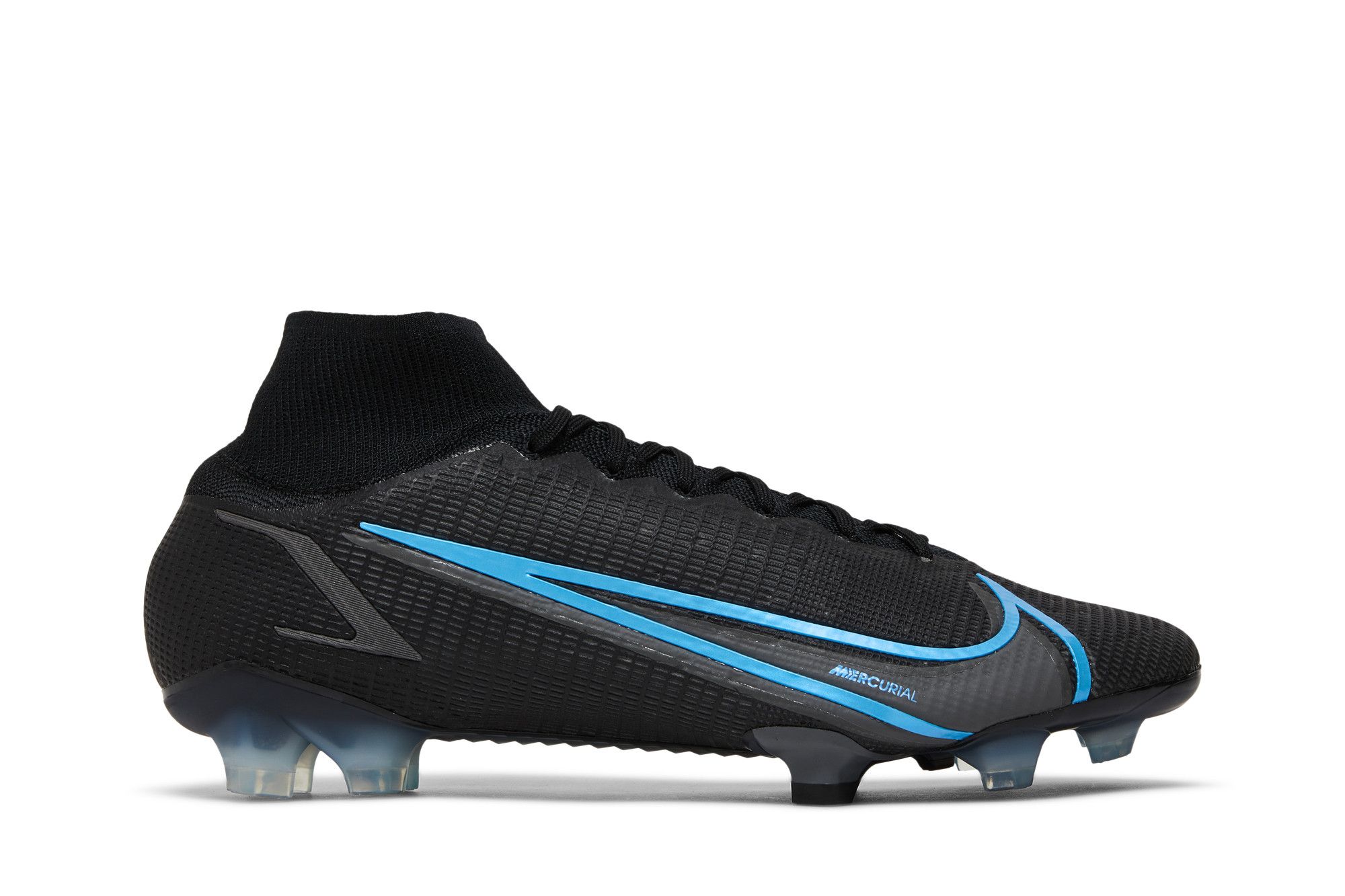 Mercurial Superfly 8 Elite FG Black Photo Blue