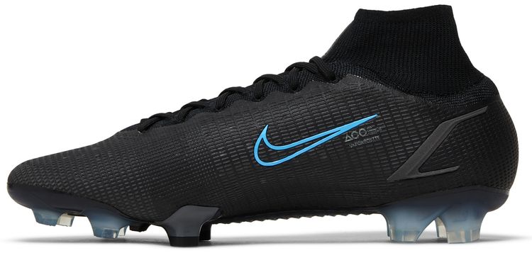 Nike Mercurial Superfly 8 Elite FG Black Photo Blue