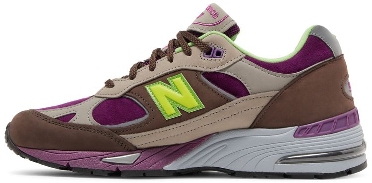 Stray Rats x New Balance 991 Made in England Purple Green