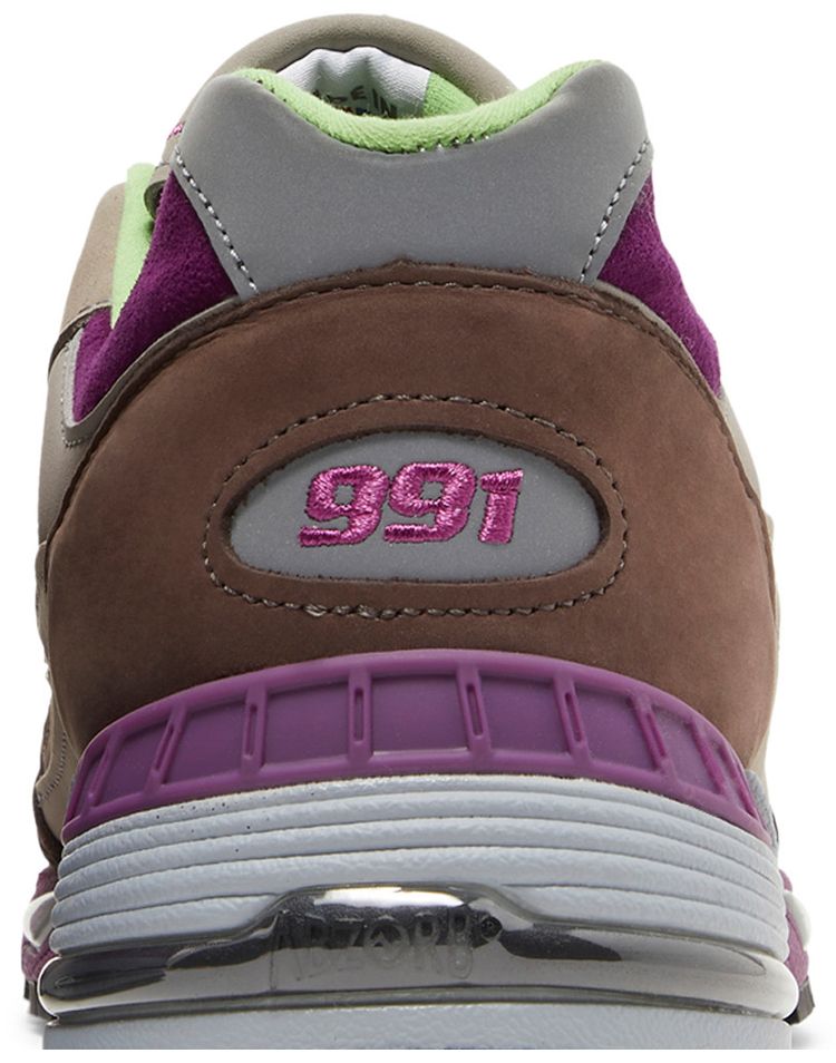 Stray Rats x New Balance 991 Made in England Purple Green