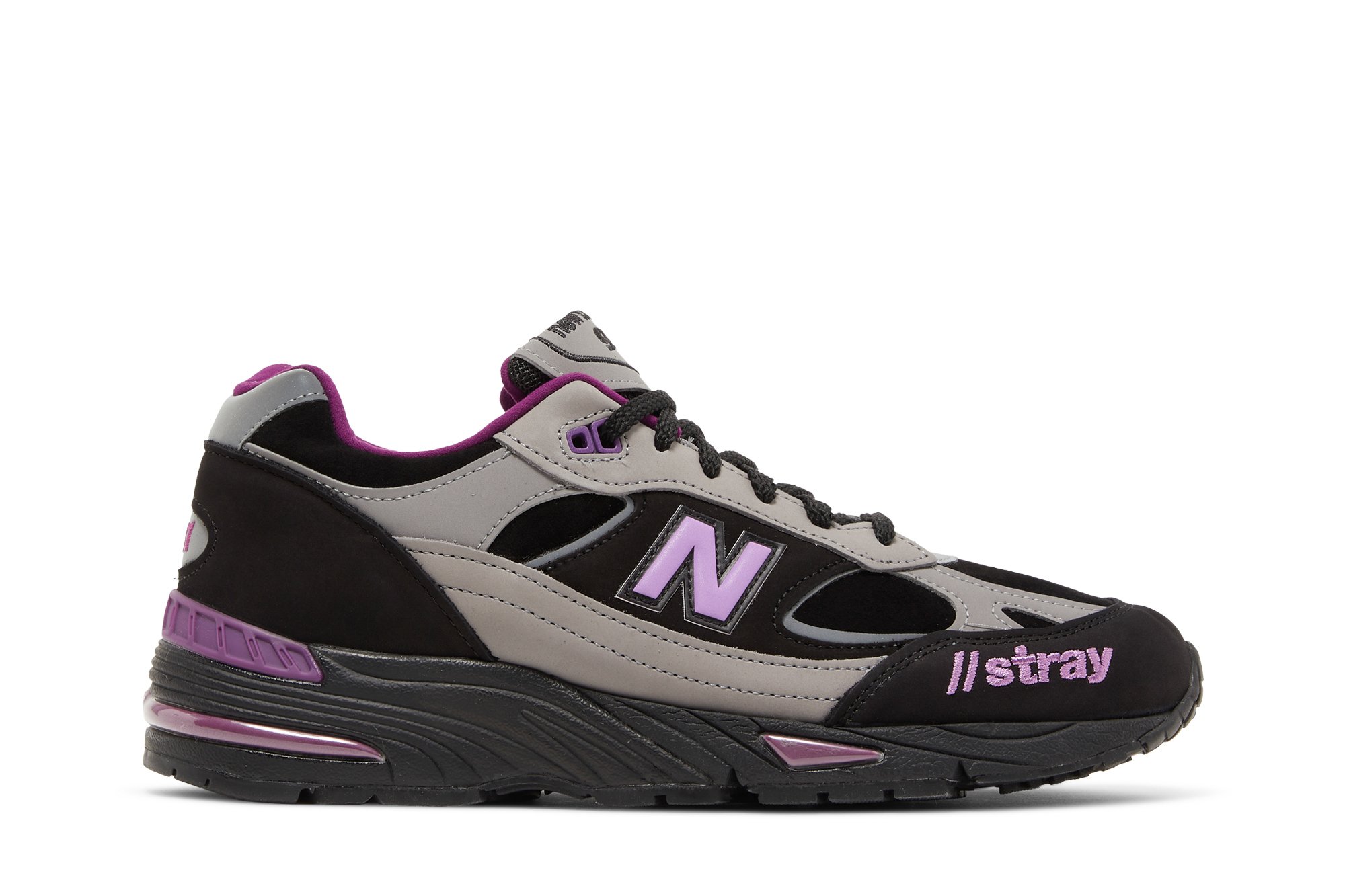 Stray Rats x 991 Made in England 'Black Purple'