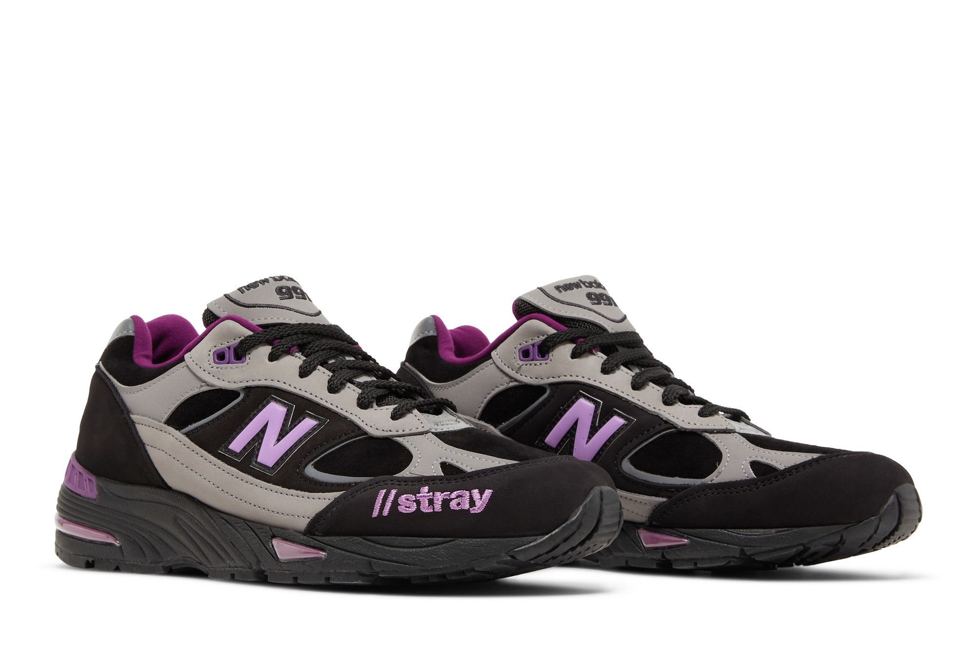 Buy Stray Rats x 991 Made in England Black Purple M991SRP GOAT