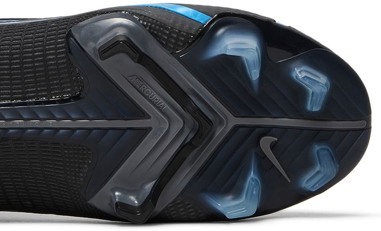 Nike Mercurial Superfly 8 Elite FG Black Photo Blue