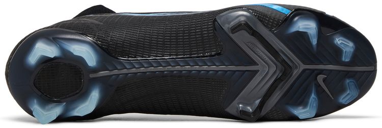 Nike Mercurial Superfly 8 Elite FG Black Photo Blue