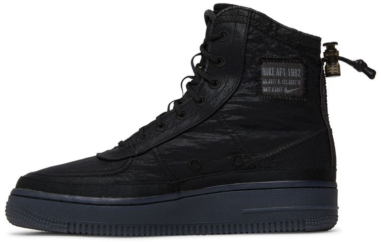 Nike Wmns Air Force 1 High Shell Black