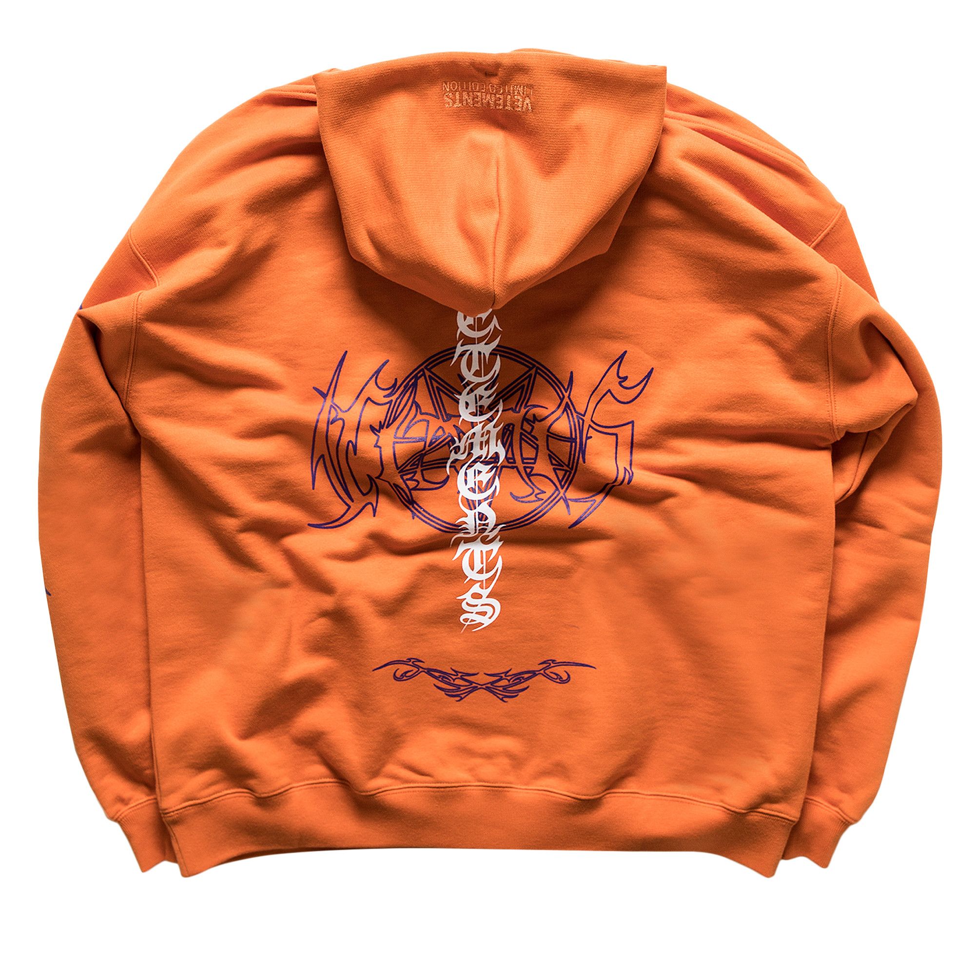 Vetements orange hoodie new arrivals