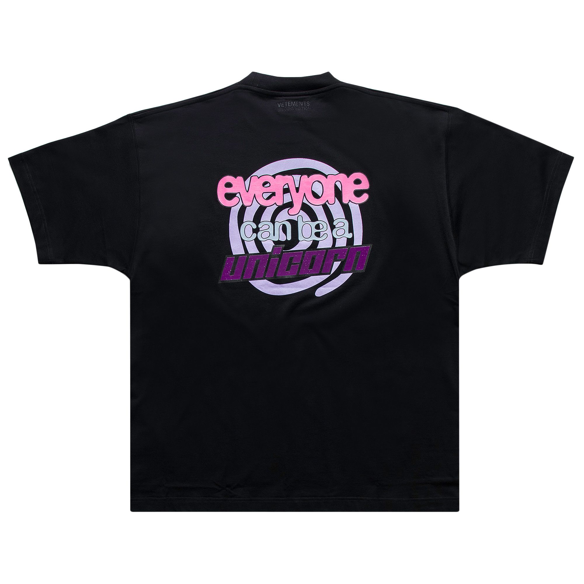 Buy Vetements Everyone Can Be A Unicorn T-Shirt 'Black