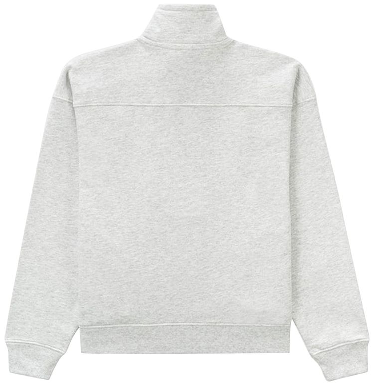 Sporty  Rich SRHWC Quarter Zip Heather GreyNavy