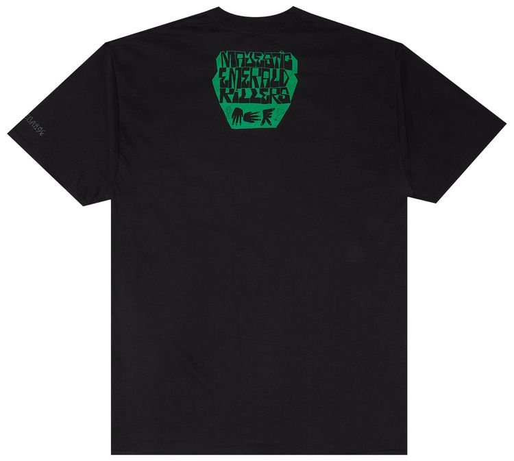Stussy Majestic Emerald Killers Tee Black