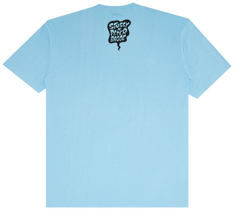 Stussy x Peter Bagge Tee Light Blue