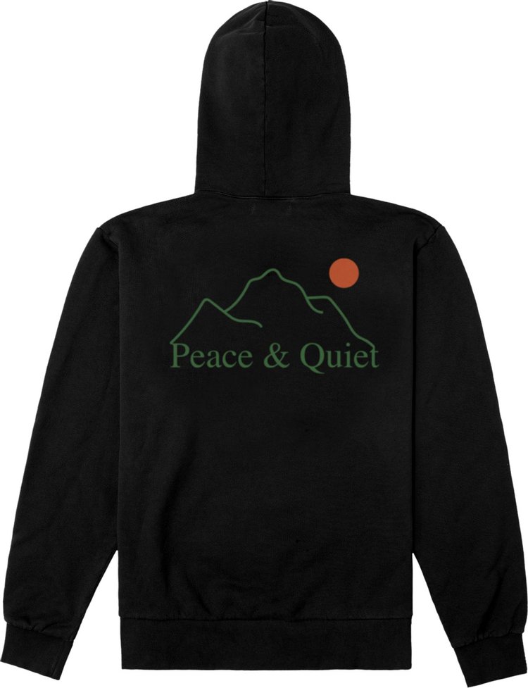 Museum of Peace  Quiet LHorizon Hoodie Black