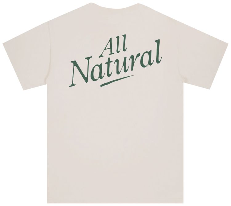 Museum of Peace  Quiet All Natural T Shirt Bone