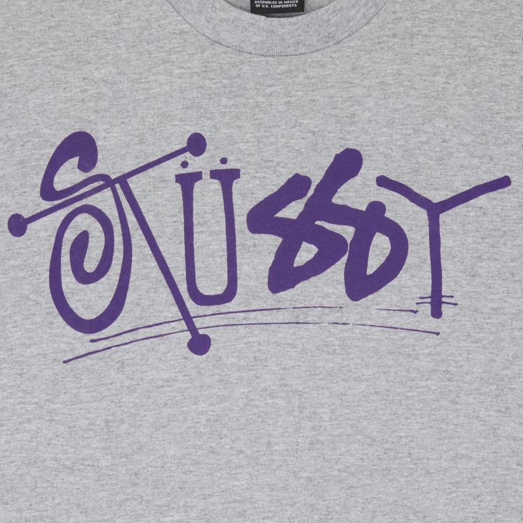 Stussy Combo Tee Grey