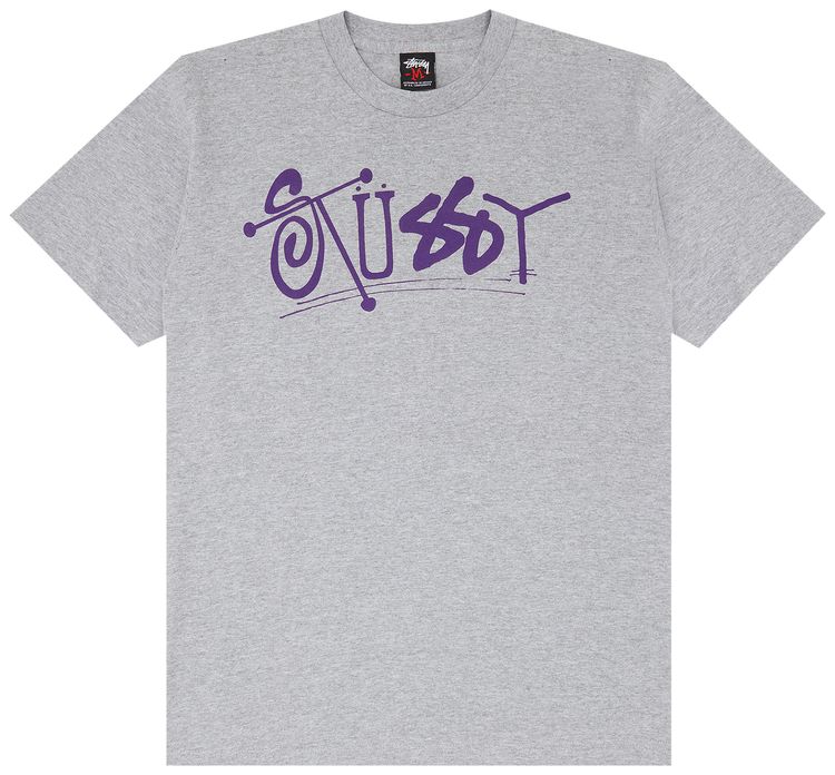 Stussy Combo Tee Grey