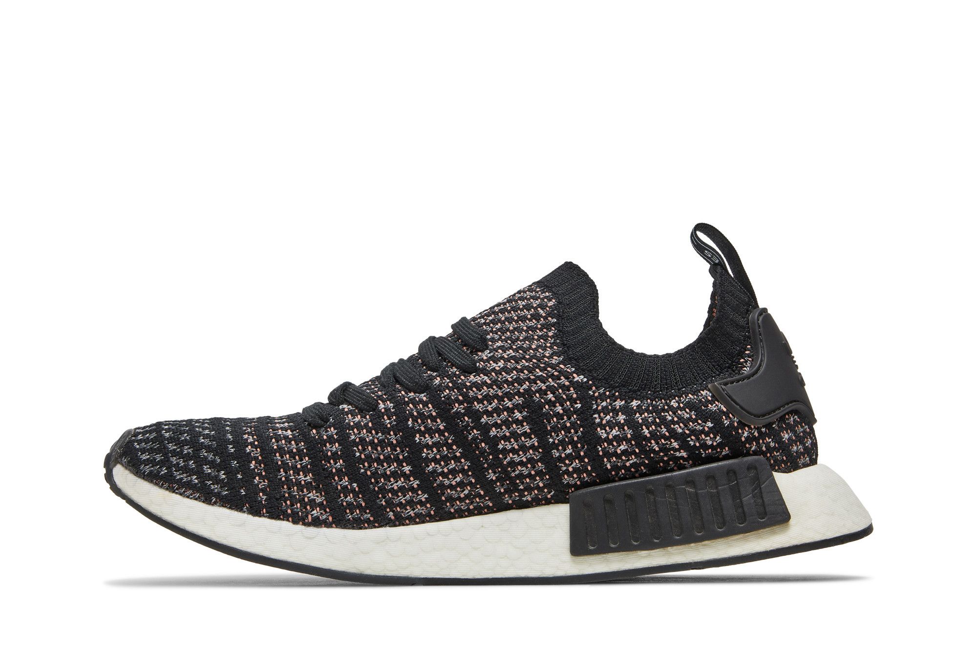 Buy NMD R1 STLT Primeknit Black Pink B37636 GOAT UK