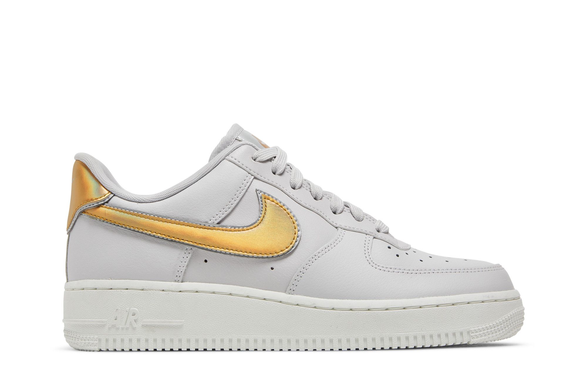 Nike Air Force 1 07 Metallic Women s Shoe Size 6 Vast Grey