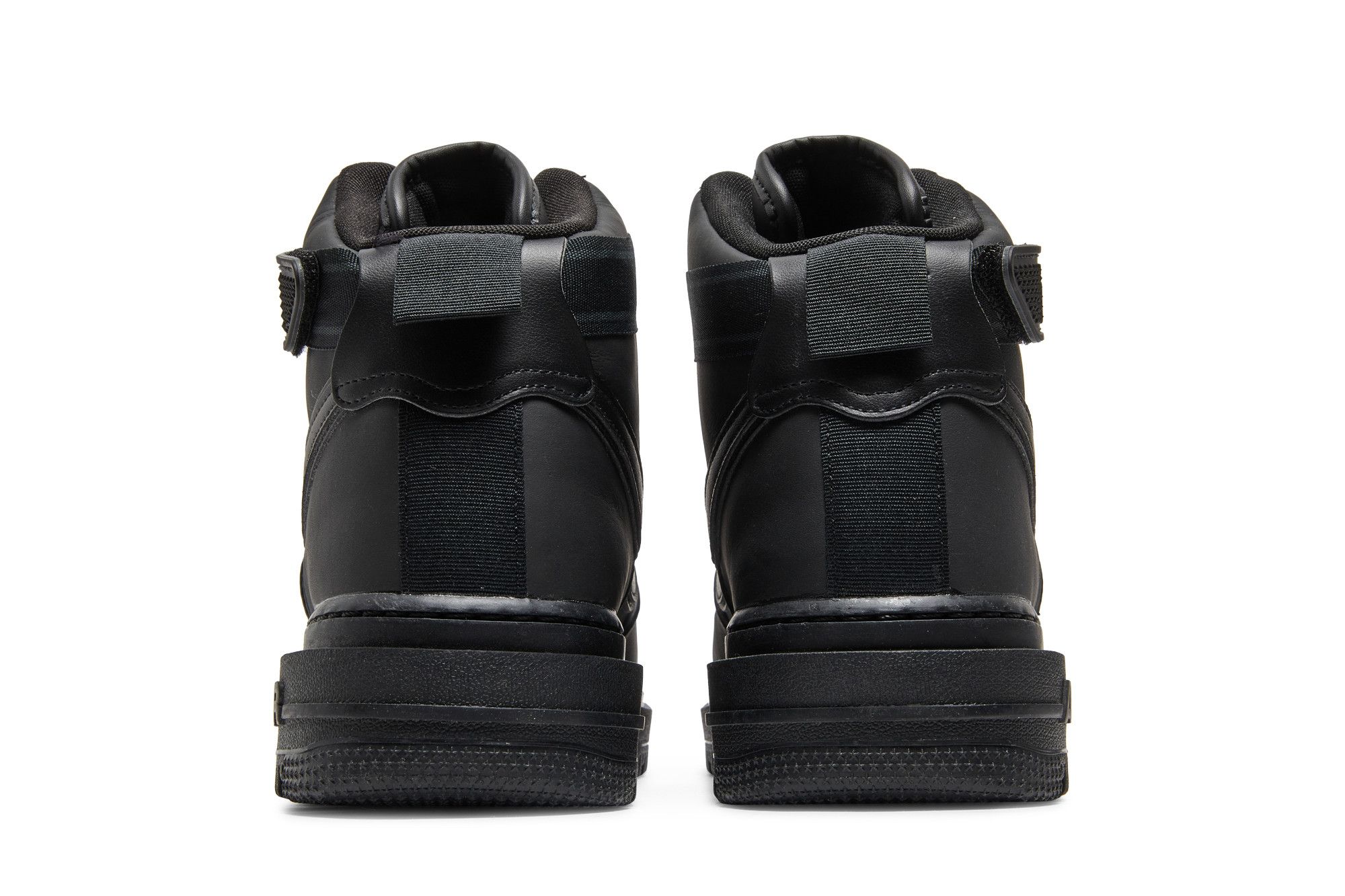 Nike air force one boots black hot sale