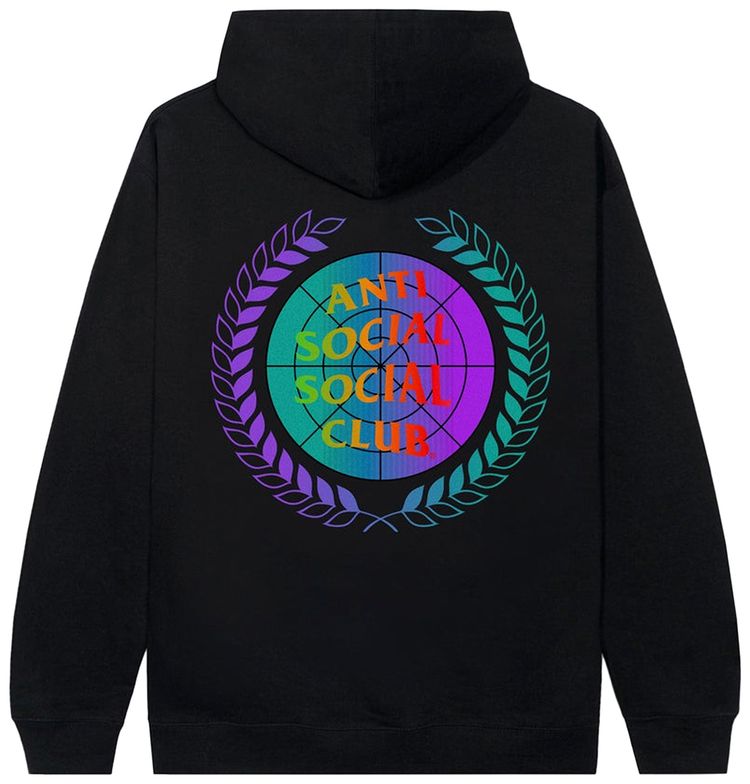 Anti Social Social Club New World Boredom Hoodie Black