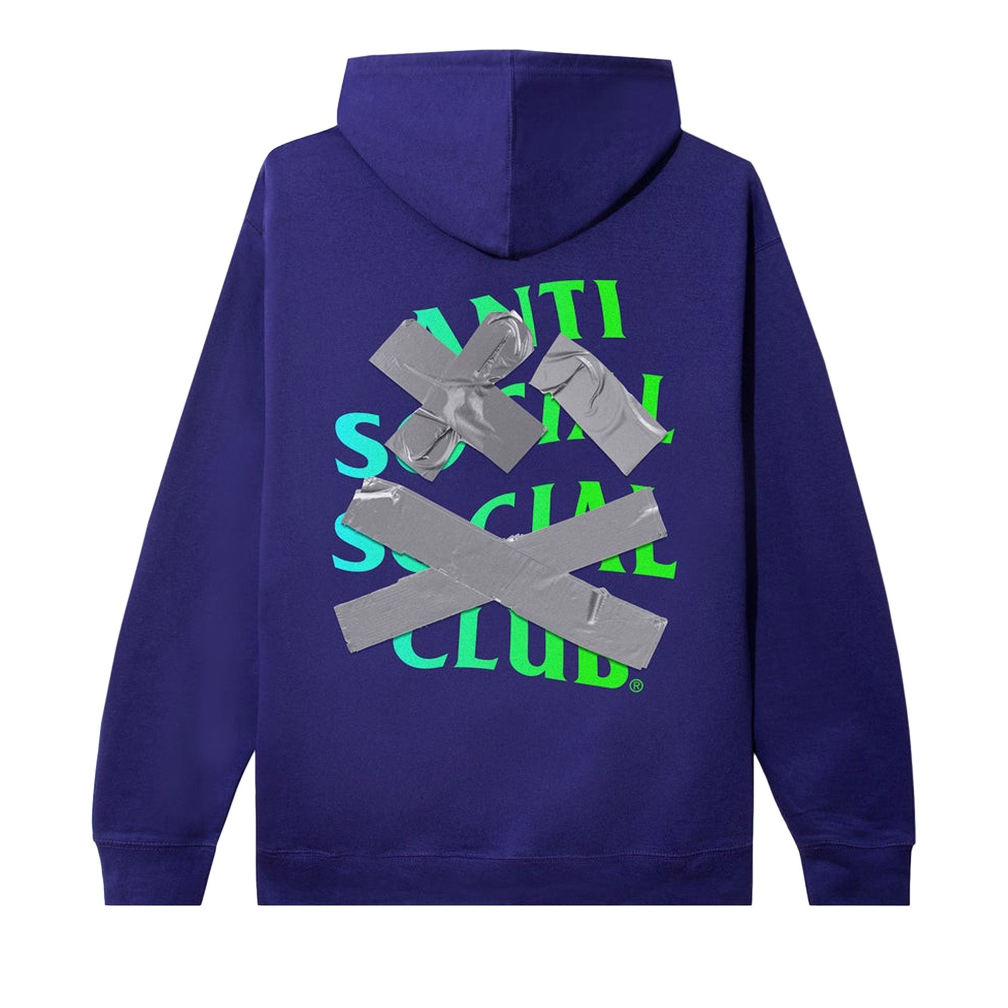 Anti social social club hoodie purple hotsell
