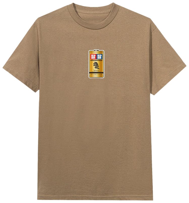 Anti Social Social Club Straight To Voicemail Tee Sand