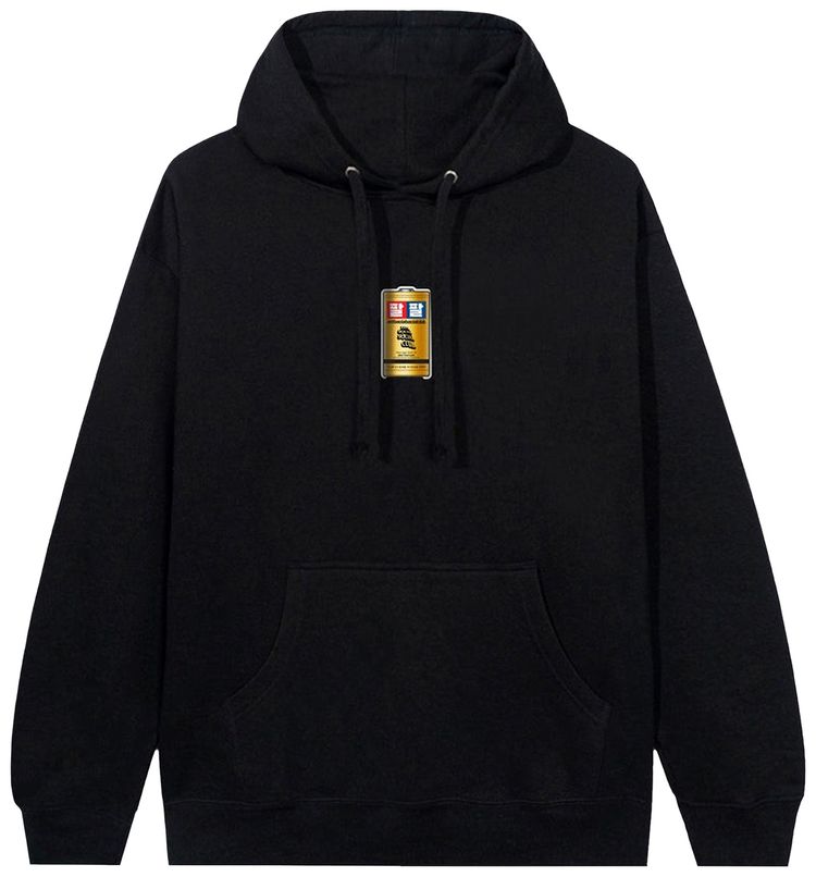 Anti Social Social Club Straight To Voicemail Hoodie Black