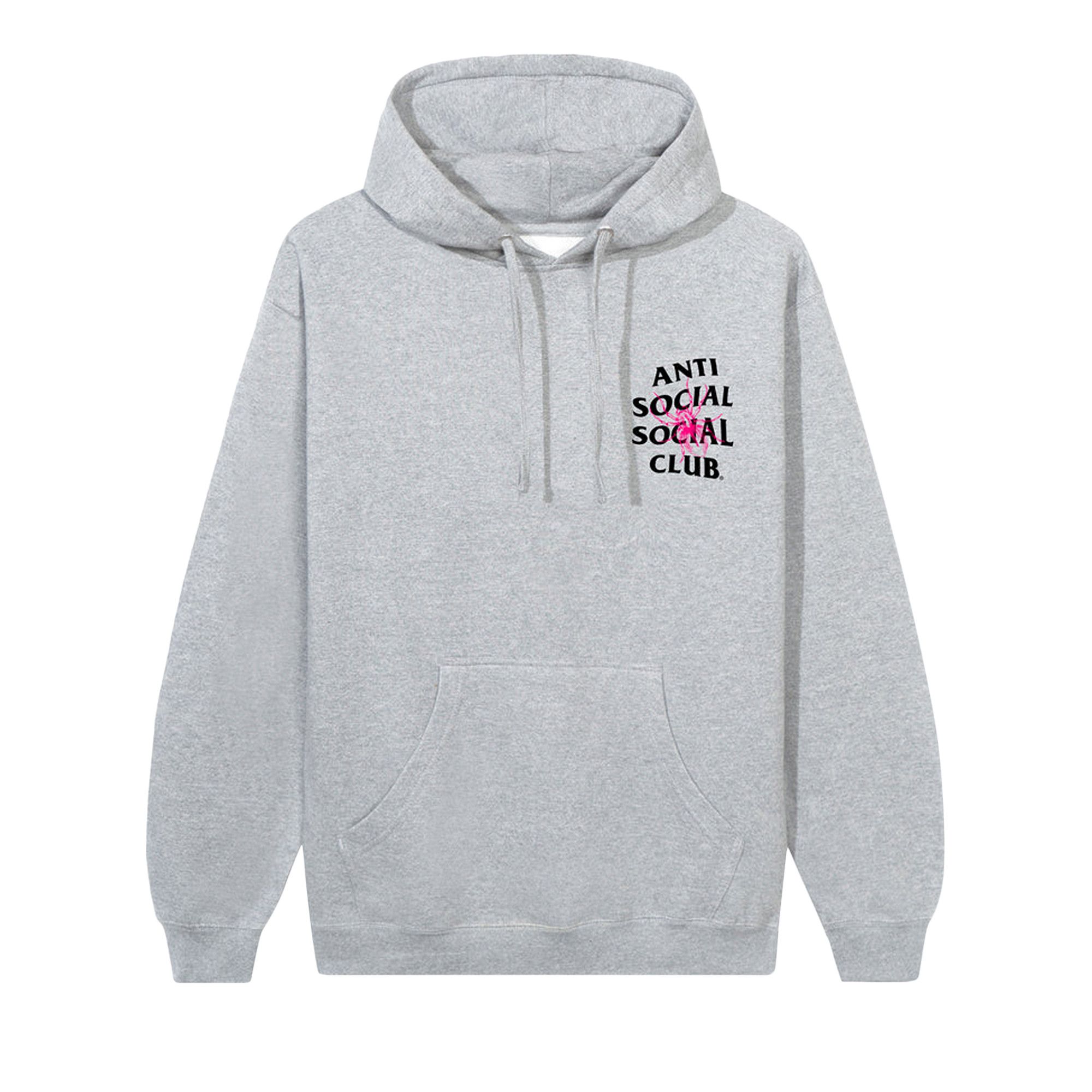 Anti Social Social Club Creep Hoodie Heather Grey