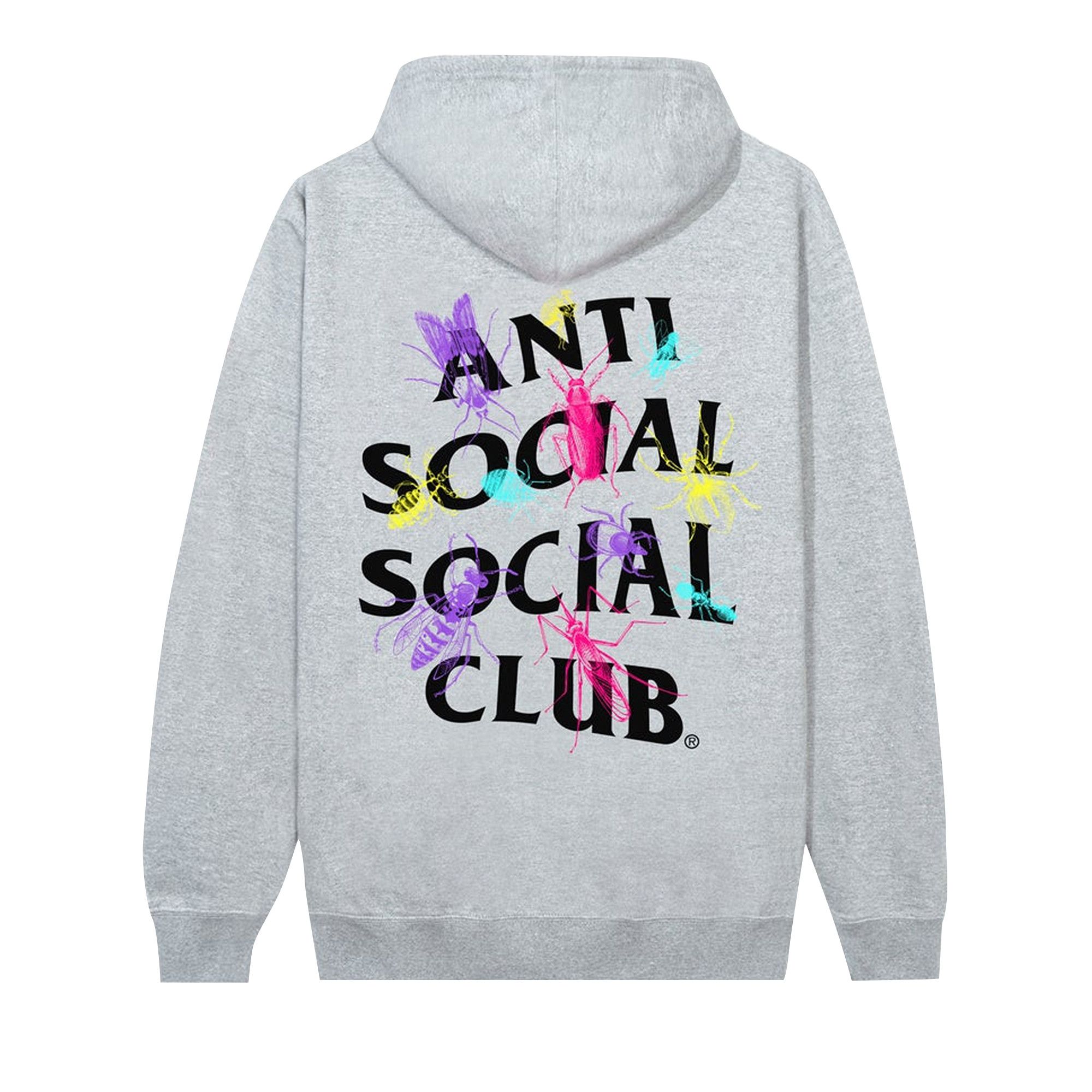 Buy Anti Social Social Club Creep Hoodie 'Heather Grey' - 0657