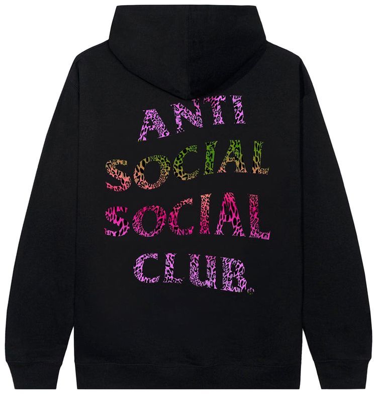Anti Social Social Club Club Tronic Hoodie Black