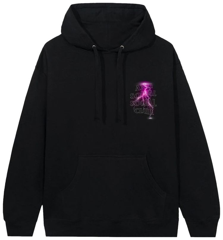 Anti Social Social Club Save Your Tears Hoodie Black