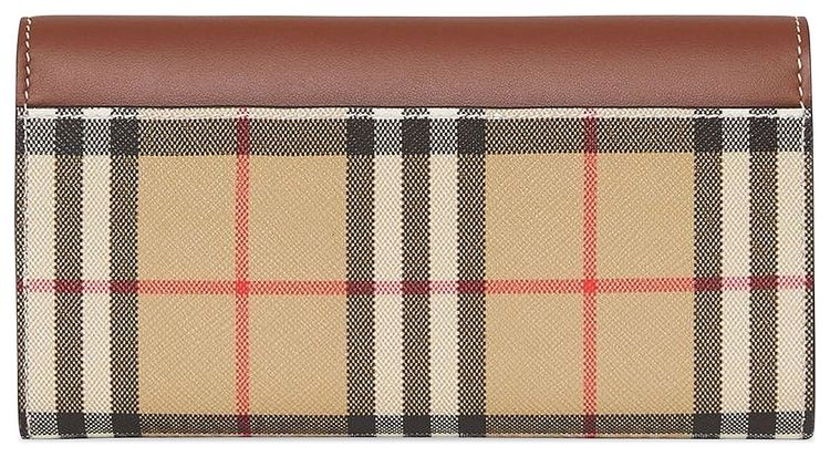 Burberry Halton Continental Wallet Tan
